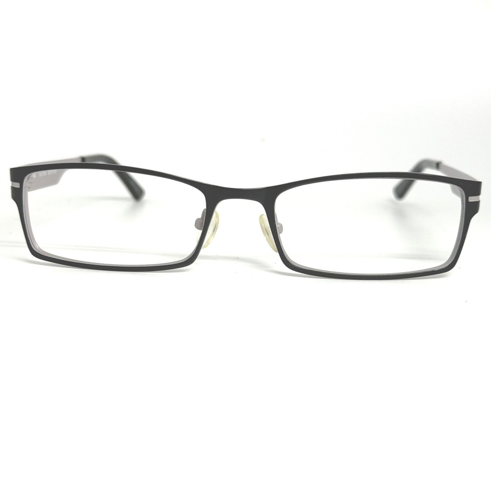 Legre LE5046 Eyeglasses Grey Black Rectangular Metal Frame 53-19-140 Col.1169
